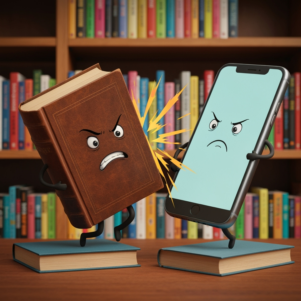 The Great Reading Revolution: Why Your Grandmother's Paperback Is Fighting Back Against Your Smartphone 6 yupp generated image 570657