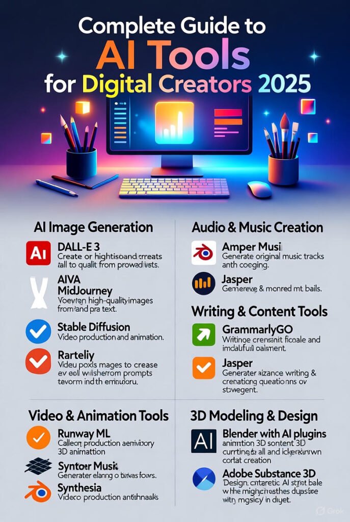 Complete Guide to AI Tools for Digital Creators 2025: Master Every Platform 8 150c6cfd a772 4645 9756 06e8445ba2c5