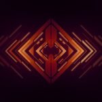 Unlocking the Future: Krafton's AI Gaming Innovations 2 a dark background with an orange and red pattern