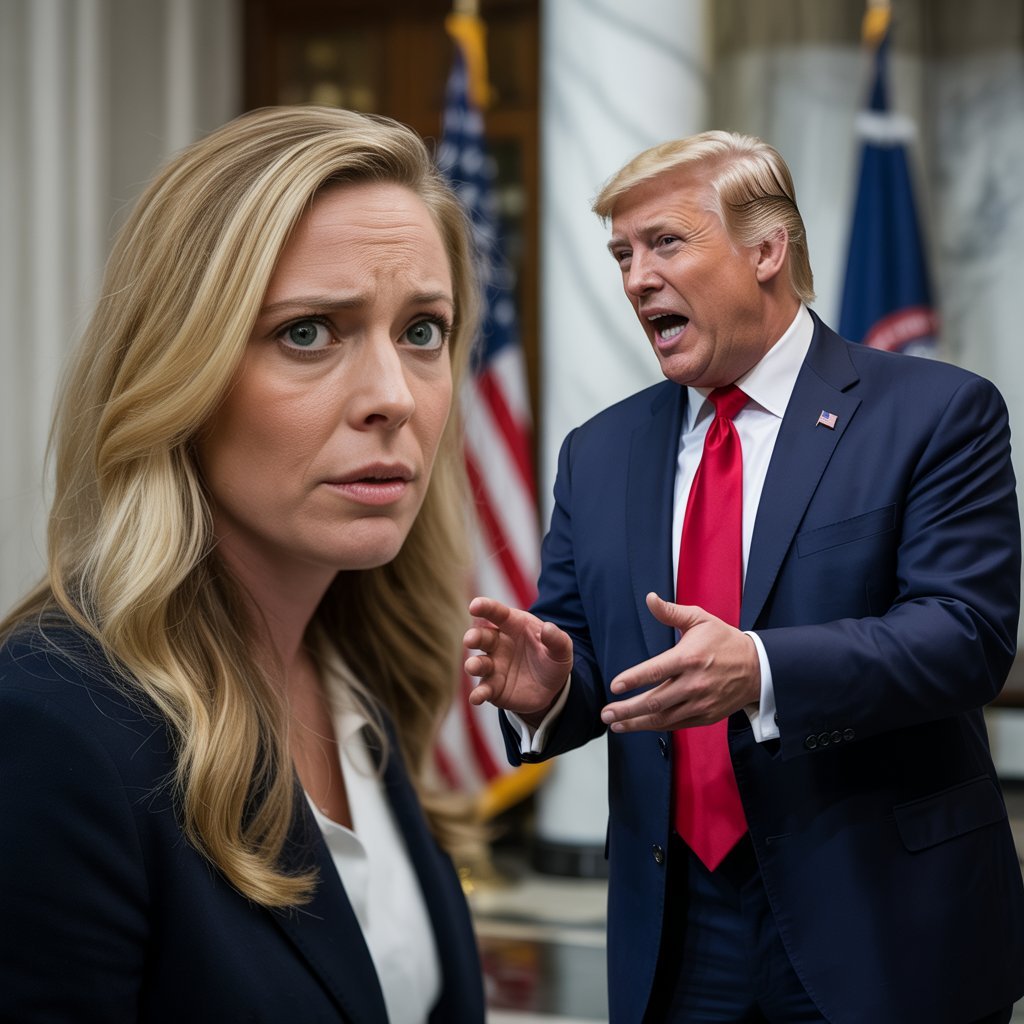 Marjorie Taylor Greene Wants to End H-1B Visas (Days After Trump Said They're Essential) 8 a political editorial style photograph
