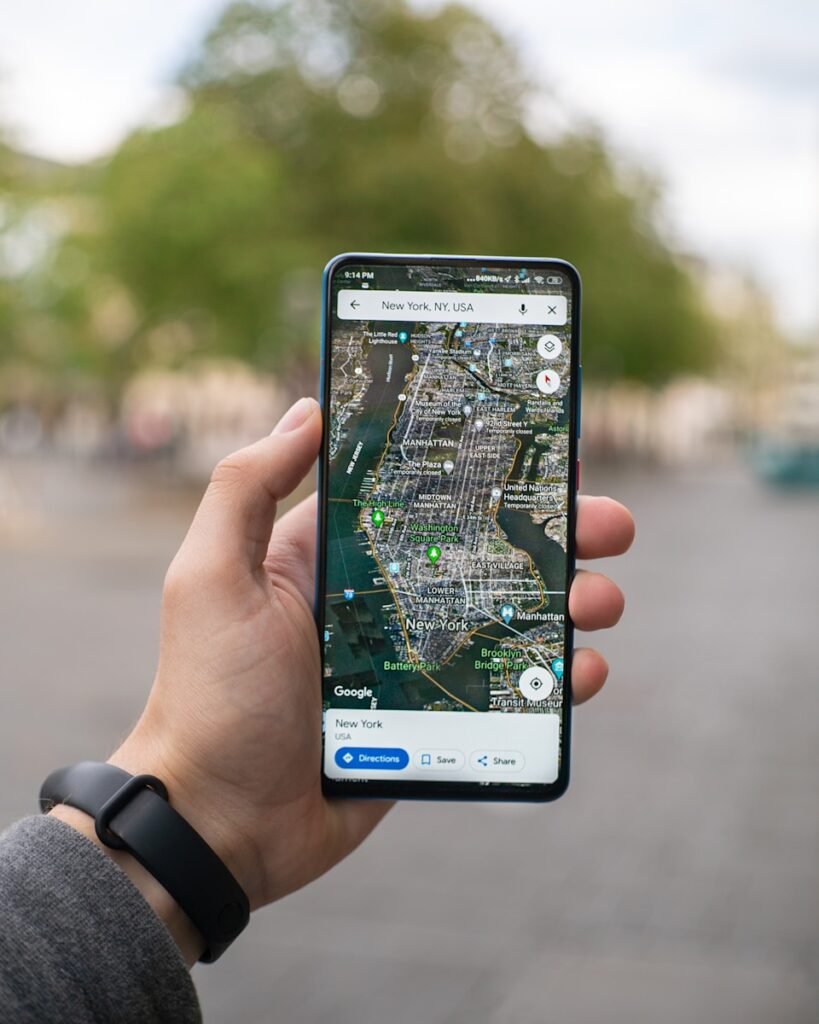 Google Maps Unveils Advanced AI Tools to Build Interactive Projects 4 person holding white samsung android smartphone