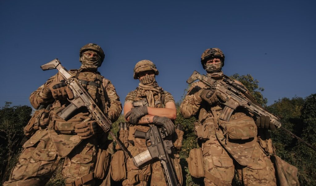 Ukraine soldiers react US peace plan