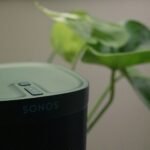 black and gray portable speaker