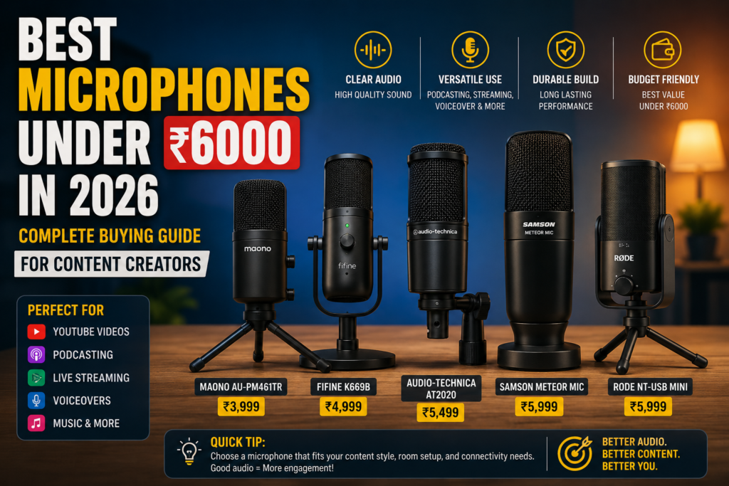 best microphone under 6000