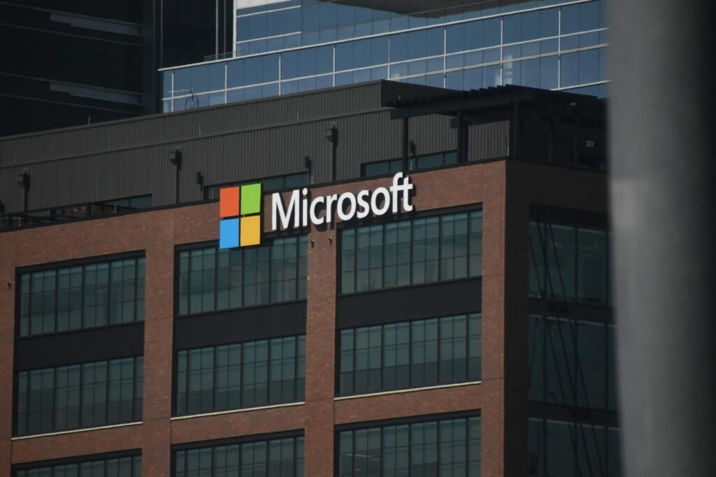 The AI in Your Inbox Already Read That Email You Thought Was Private 3 A tall building with a microsoft logo on top of it