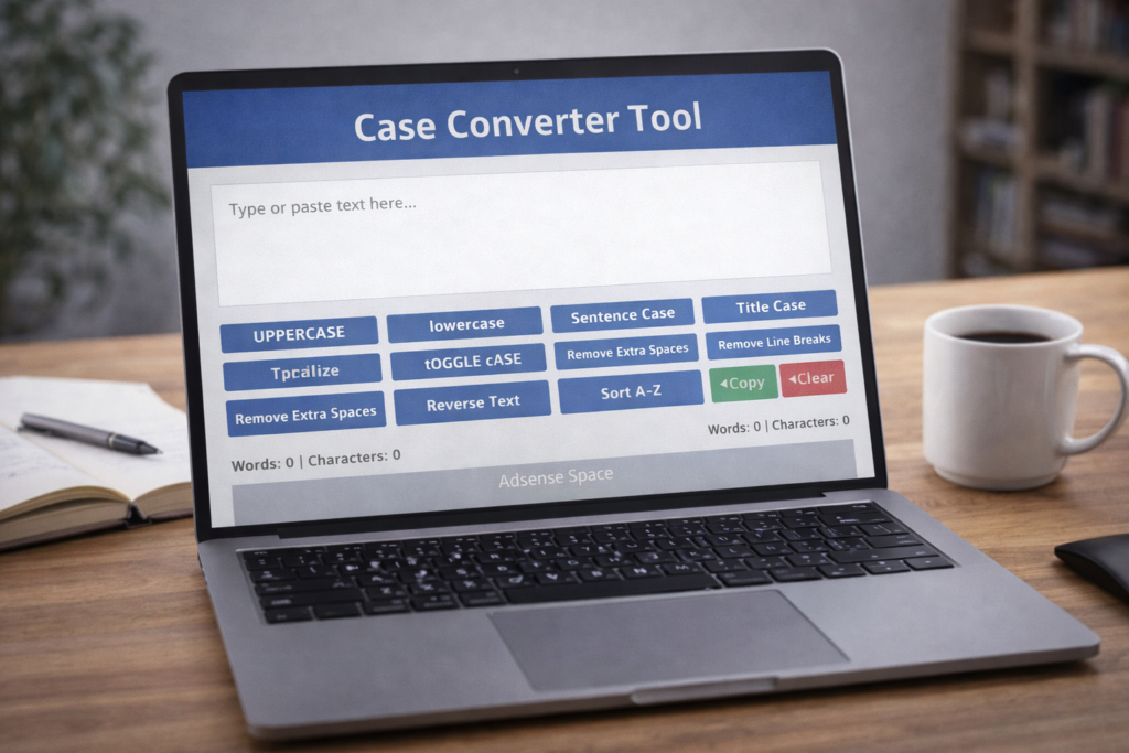 Case converter 1 Case Converter Tool