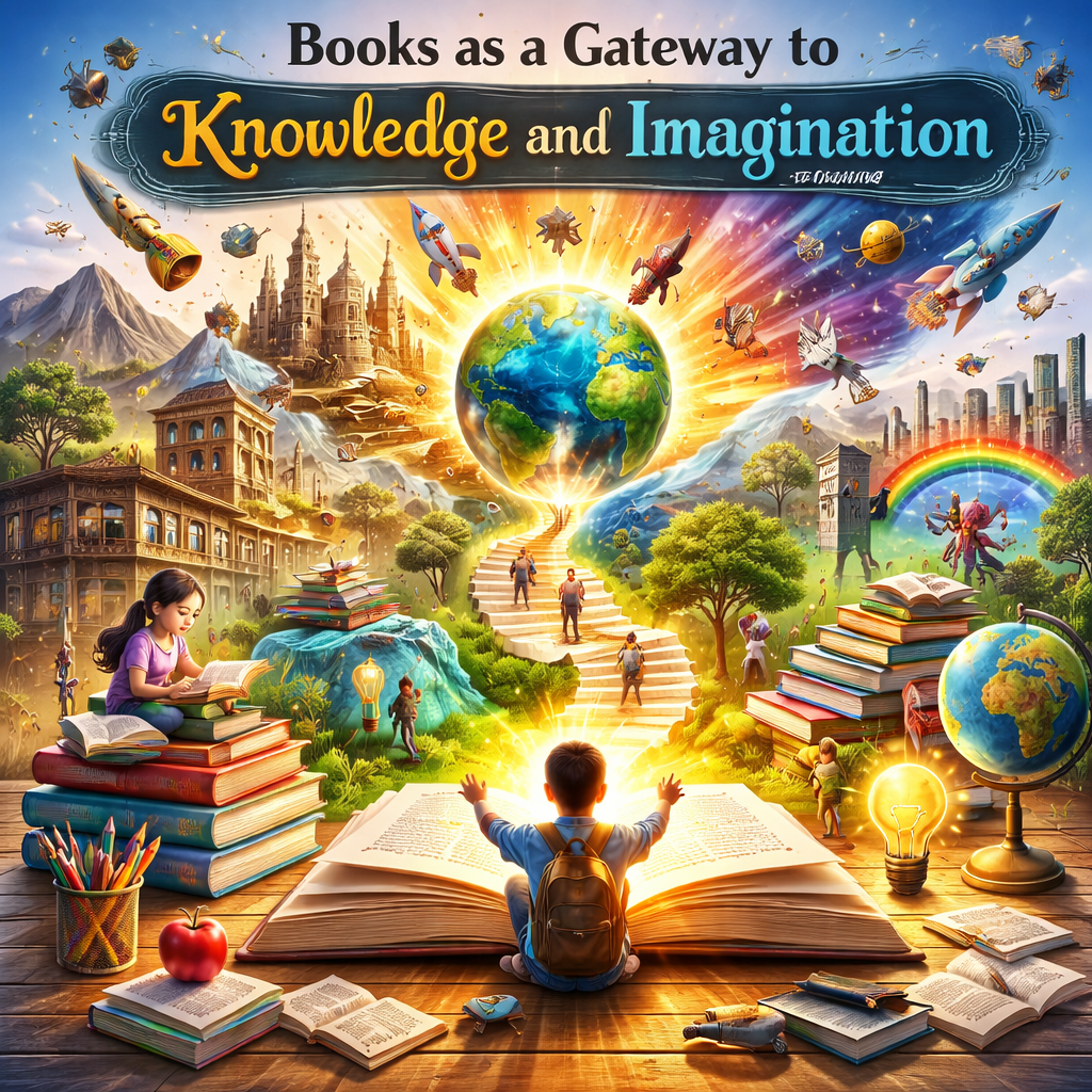 Books as a Gateway to Knowledge and Imagination 3 Benefits of Reading for Knowledge and Imagination