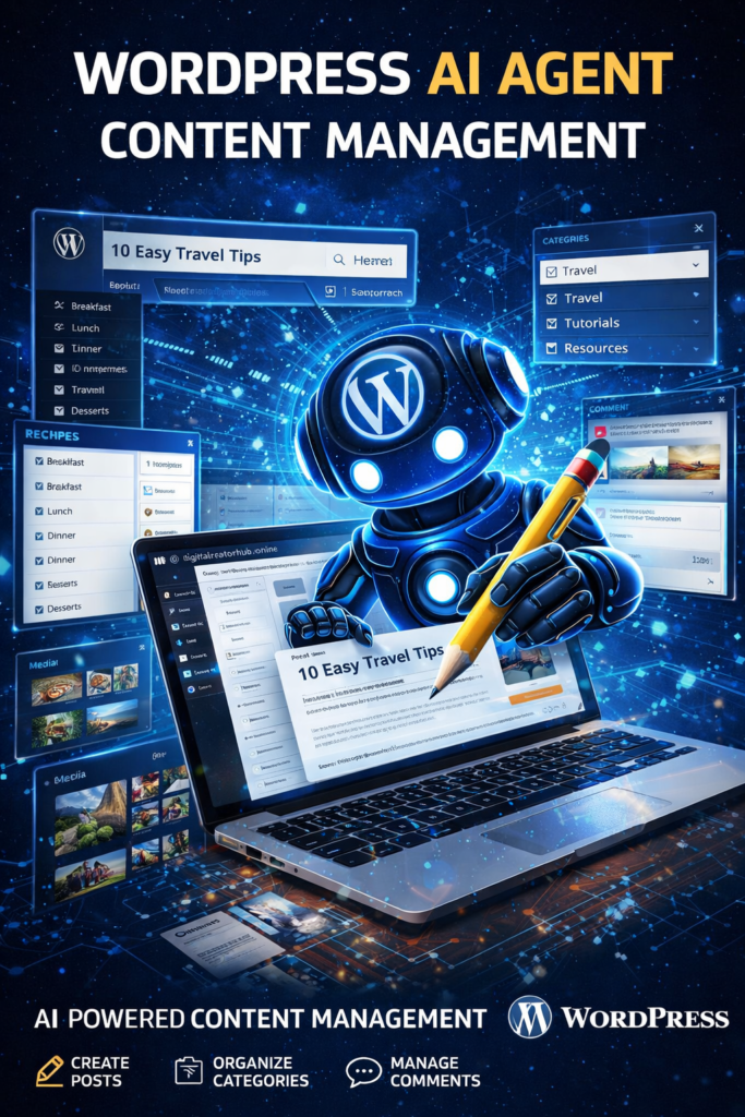 WordPress AI agent content management