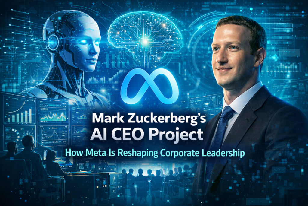 Mark Zuckerberg AI CEO project