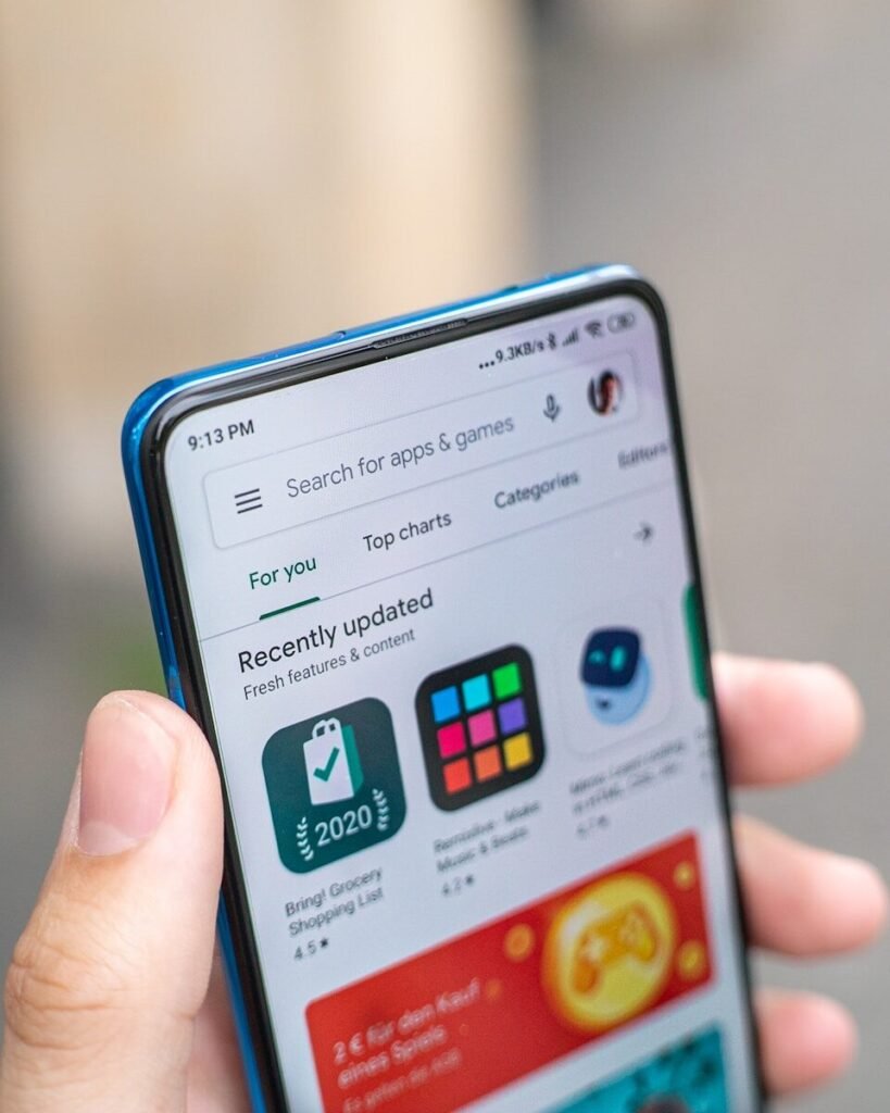 Google Play Store Policy Revamp: Founders Welcome Monetisation Boost but Warn of Delayed India Rollout 7 white samsung galaxy smartphone showing icons