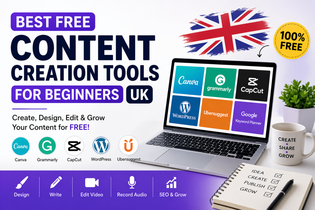 What Tools Do Beginners Need for Content Creation UK?