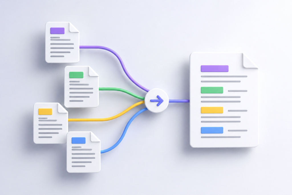 Merge Multiple PDF Files Into One Online Free (2025) 3 merge multiple PDF files into one online free