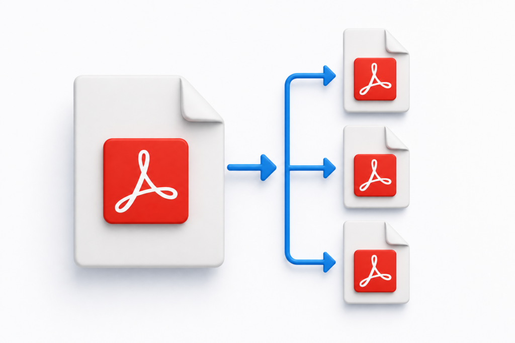 How to Split a Large PDF into Smaller Files (Complete Guide)? 2 split PDF into smaller files