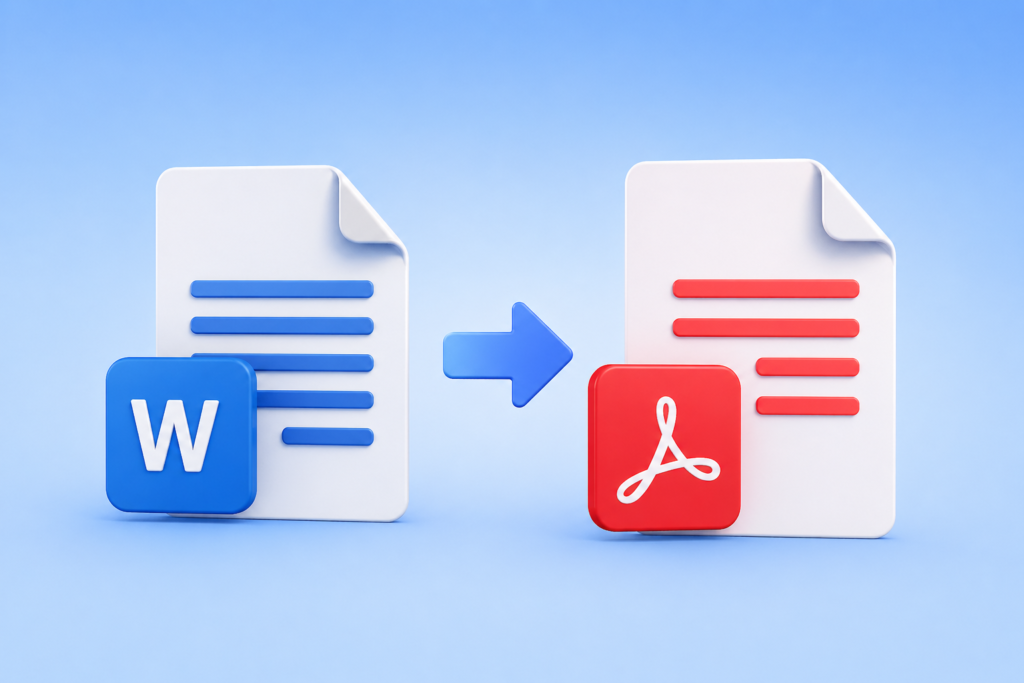convert Word document to PDF online free