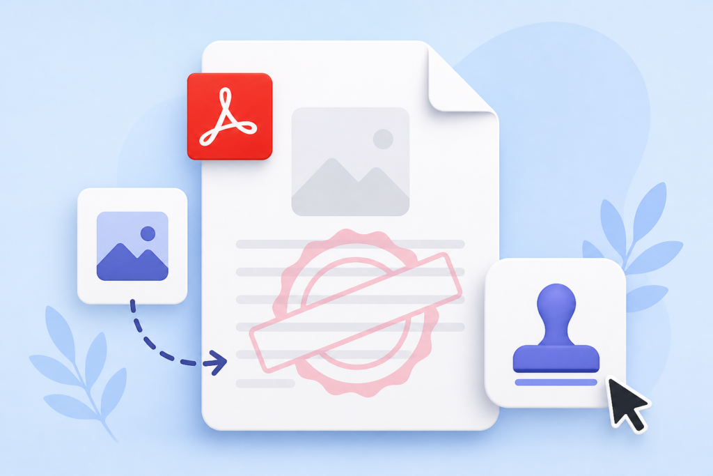 Step-by-Step Guide to Add Watermark to PDF Online Free 3 add watermark to PDF online