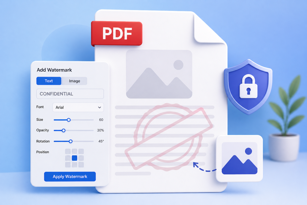 add watermark to PDF online