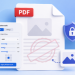Step-by-Step Guide to Add Watermark to PDF Online Free 2 add watermark to PDF online