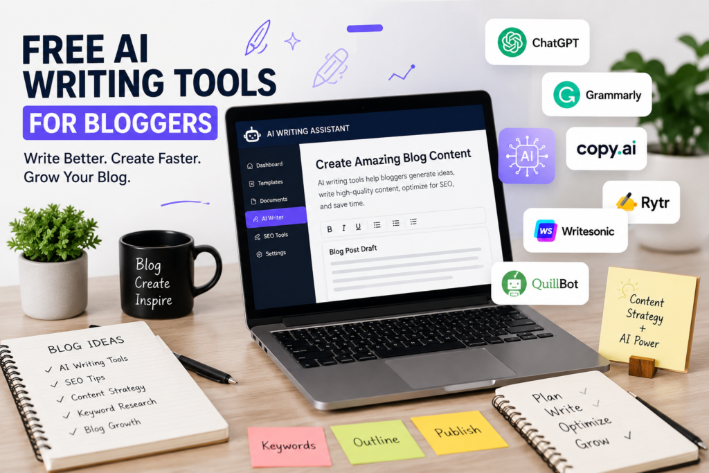 Free AI Writing Tools for Bloggers
