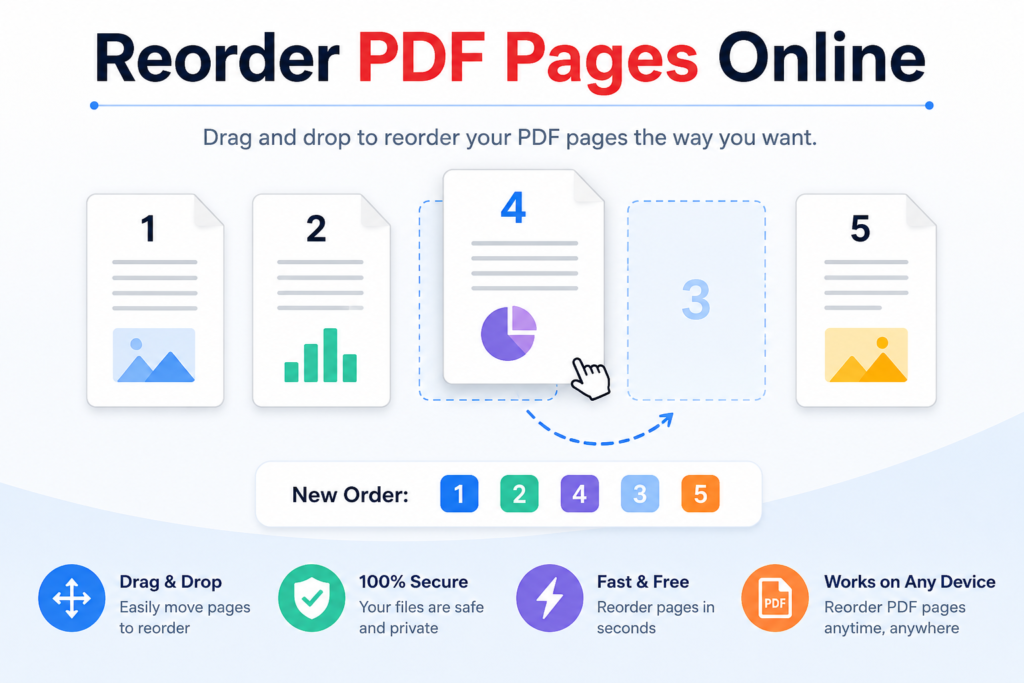 Reorder PDF Pages Online: The Complete Guide to Rearranging Your PDF Documents for Free 3 reorder PDF pages online