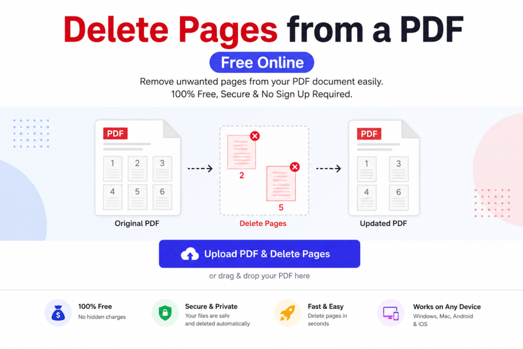delete pages from pdf